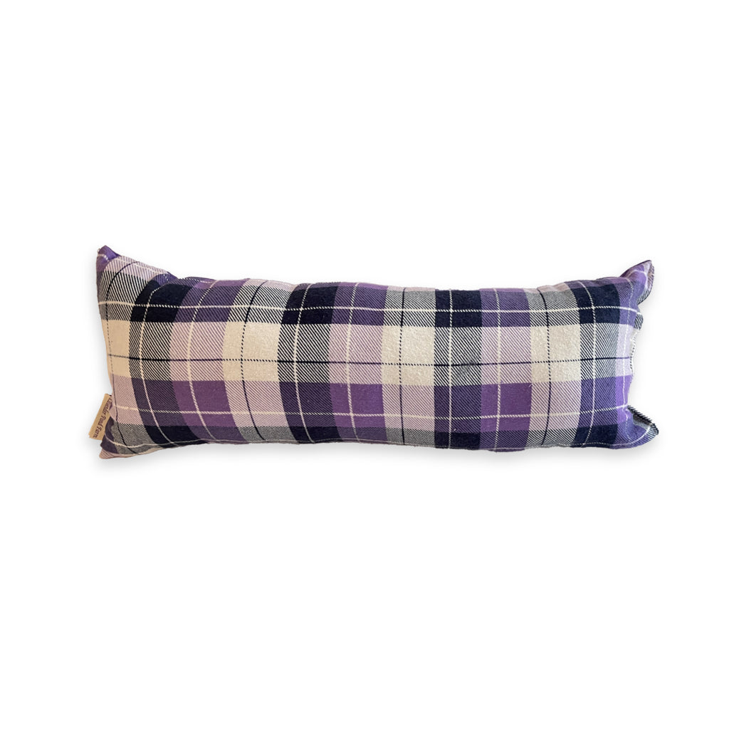 Small Bolster Pillow Lavender Pond Farm