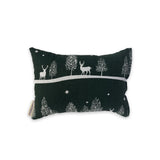 Evergreen Forest Silhouette Lavender Pillow Collection