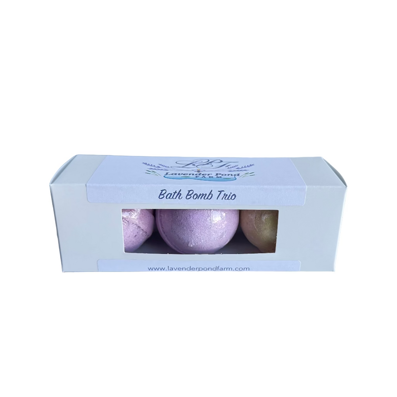 Lavender Bath Bomb Trio