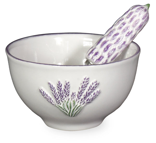 Lavender Bowl and Spreader Set