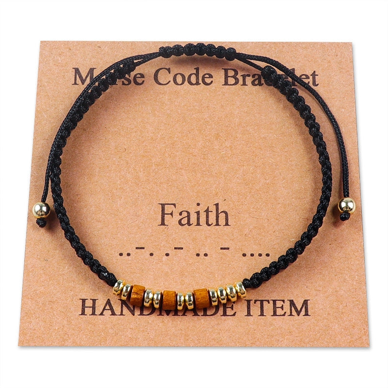 morse code matching brother bracelets