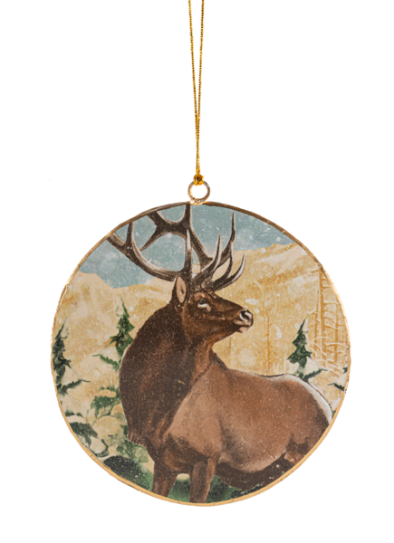 Mountain Stag Ornament