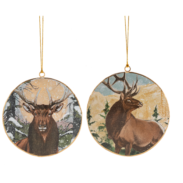 Mountain Stag Ornament