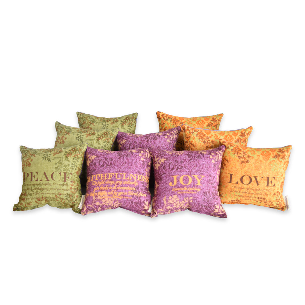 Lavender Inspirational Small Pillow