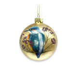 Matte Gold Bird Ornament
