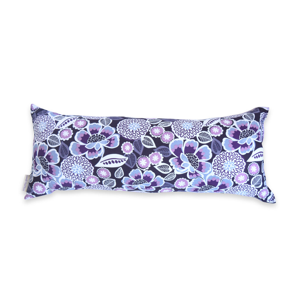 Purple bolster cushion sale