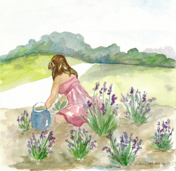 Lavender Pond Farm Watercolor Notecards
