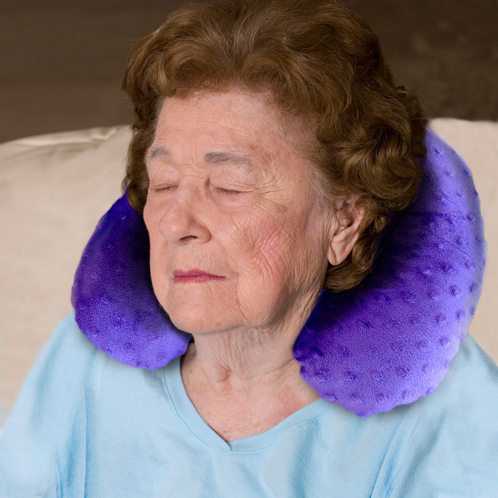 lavender flax seed neck pillow Lavender Neck Pillow Purple